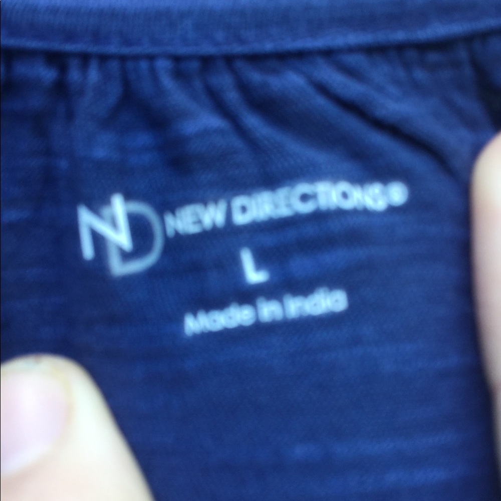 Women’s Long sleeve Faded Blue Shirt - Picture 6 of 6